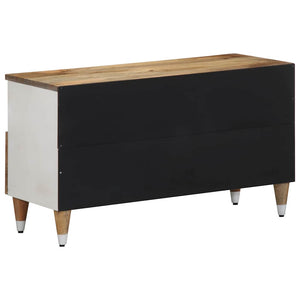 vidaXL TV Cabinet 80x33.5x46 cm Solid Wood Mango