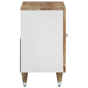 vidaXL Bathroom Sink Cabinet 62x33x58 cm Solid Wood Mango