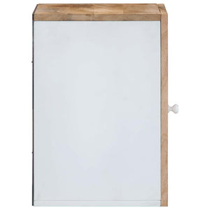 vidaXL Bathroom Hanging Cabinet 38x33.5x48 cm Solid Wood Mango