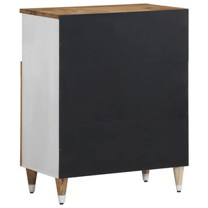 vidaXL Sideboard 60x33.5x75 cm Solid Wood Mango