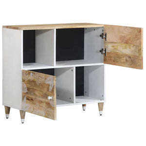 vidaXL Sideboard 80x33.5x75 cm Solid Wood Mango