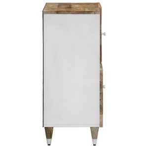 vidaXL Sideboard 80x33.5x75 cm Solid Wood Mango