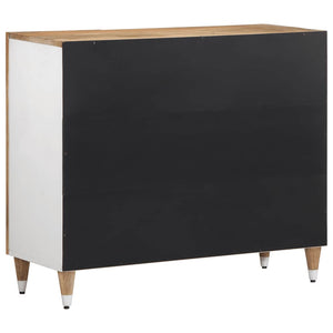 vidaXL Sideboard 90x33.5x75 cm Solid Wood Mango