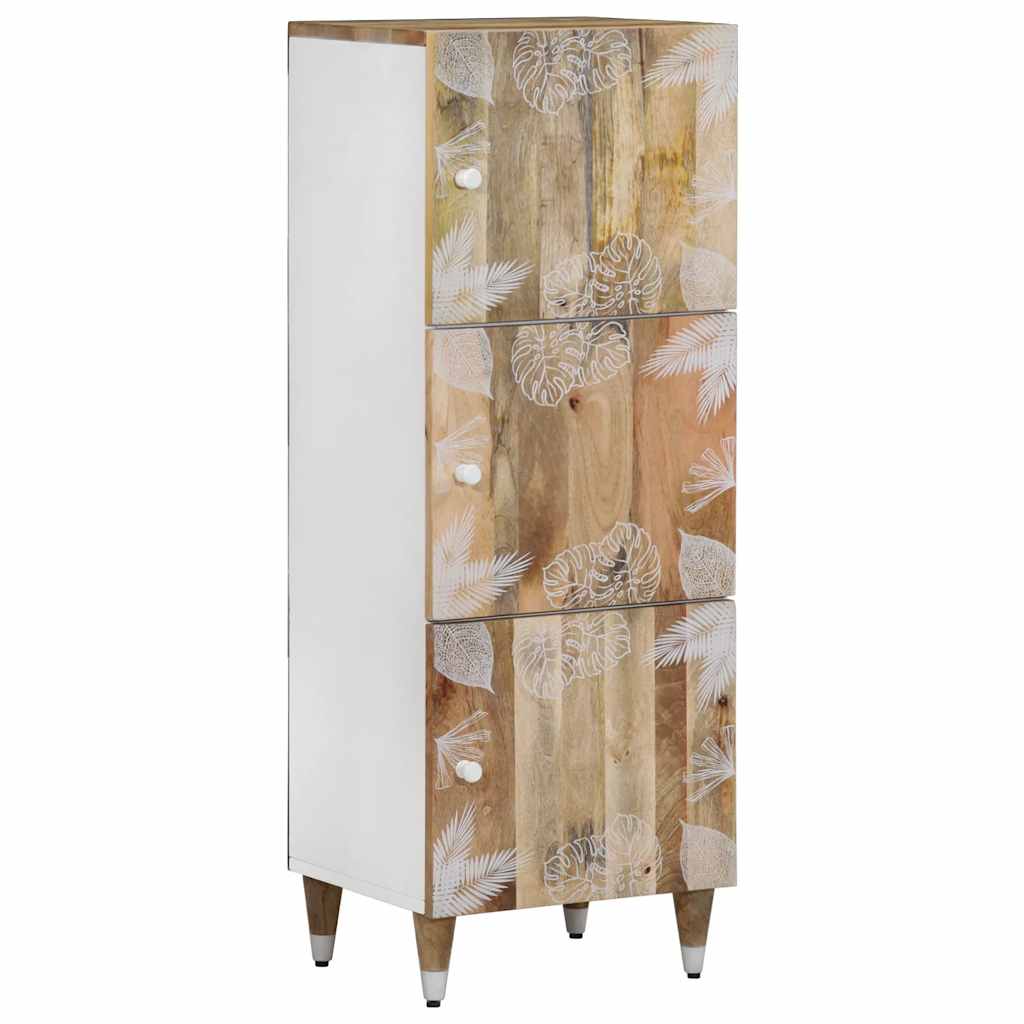 vidaXL Highboard 40x33.5x110 cm Solid Wood Mango