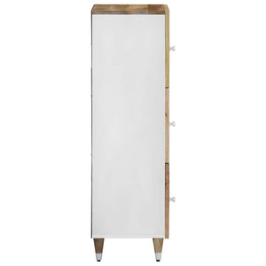 vidaXL Highboard 40x33.5x110 cm Solid Wood Mango