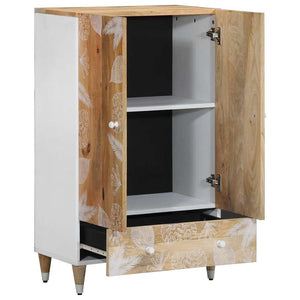 vidaXL Highboard 60x33.5x100 cm Solid Wood Mango