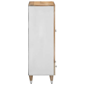 vidaXL Highboard 60x33.5x100 cm Solid Wood Mango