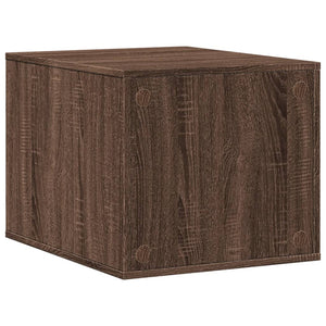 vidaXL Cat Litter Box Enclosure Brown Oak 47x59x42 cm Engineered Wood