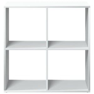 vidaXL Room Divider Bookcase White 69.5x29x69.5 cm Engineered Wood