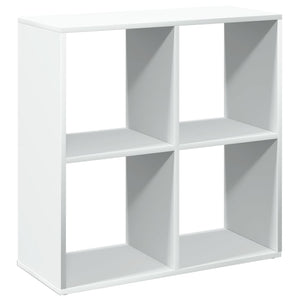 vidaXL Room Divider Bookcase White 69.5x29x69.5 cm Engineered Wood