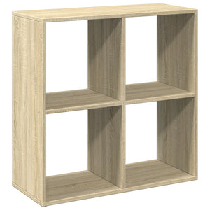 vidaXL Room Divider Bookcase Sonoma Oak 69.5x29x69.5 cm Engineered Wood