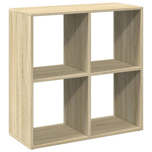 vidaXL Room Divider Bookcase Sonoma Oak 69.5x29x69.5 cm Engineered Wood