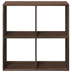 vidaXL Room Divider Bookcase Brown Oak 69.5x29x69.5 cm Engineered Wood