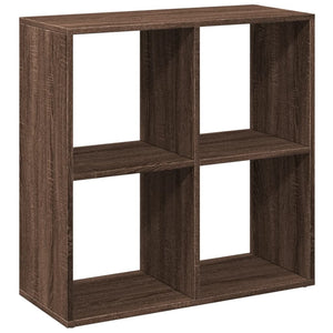 vidaXL Room Divider Bookcase Brown Oak 69.5x29x69.5 cm Engineered Wood