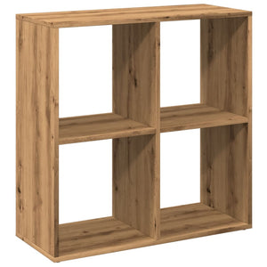 vidaXL Room Divider Bookcase Artisan Oak 69.5x29x69.5 cm Engineered Wood