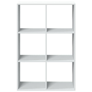 vidaXL Room Divider Bookcase White 69.5x29x103.5 cm Engineered Wood