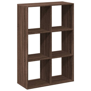 vidaXL Room Divider Bookcase Brown Oak 69.5x29x103.5 cm Engineered Wood