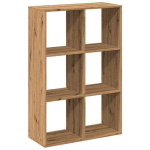 vidaXL Room Divider Bookcase Artisan Oak 69.5x29x103.5 cm Engineered Wood