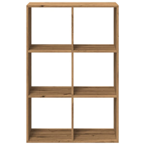 vidaXL Room Divider Bookcase Artisan Oak 69.5x29x103.5 cm Engineered Wood