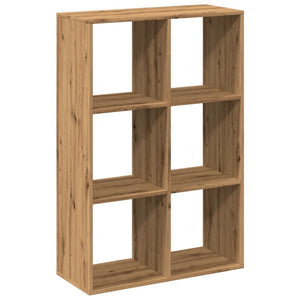 vidaXL Room Divider Bookcase Artisan Oak 69.5x29x103.5 cm Engineered Wood