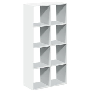 vidaXL Room Divider Bookcase White 69.5x29x137.5 cm Engineered Wood