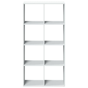 vidaXL Room Divider Bookcase White 69.5x29x137.5 cm Engineered Wood