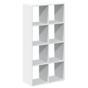 vidaXL Room Divider Bookcase White 69.5x29x137.5 cm Engineered Wood