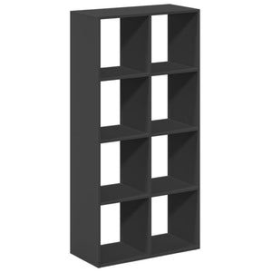 vidaXL Room Divider Bookcase Black 69.5x29x137.5 cm Engineered Wood