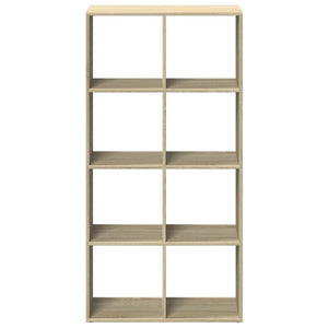 vidaXL Room Divider Bookcase Sonoma Oak 69.5x29x137.5 cm Engineered Wood