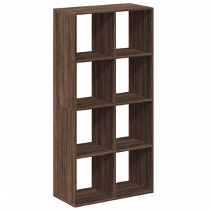 vidaXL Room Divider Bookcase Brown Oak 69.5x29x137.5 cm Engineered Wood