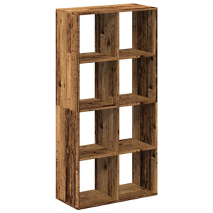 vidaXL Room Divider Bookcase Old Wood 69.5x29x137.5 cm Engineered Wood