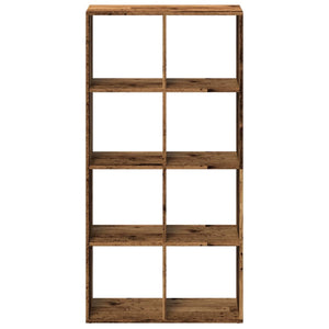 vidaXL Room Divider Bookcase Old Wood 69.5x29x137.5 cm Engineered Wood