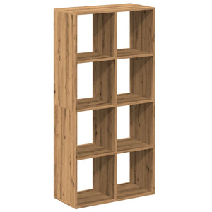 vidaXL Room Divider Bookcase Artisan Oak 69.5x29x137.5 cm Engineered Wood