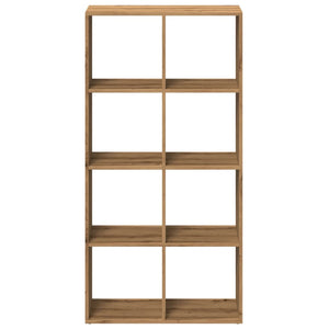 vidaXL Room Divider Bookcase Artisan Oak 69.5x29x137.5 cm Engineered Wood