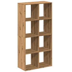 vidaXL Room Divider Bookcase Artisan Oak 69.5x29x137.5 cm Engineered Wood