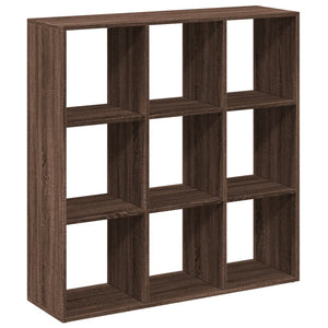 vidaXL Room Divider Bookcase Brown Oak 102x29x103.5 cm Engineered Wood