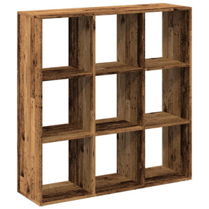 vidaXL Room Divider Bookcase Old Wood 102x29x103.5 cm Engineered Wood