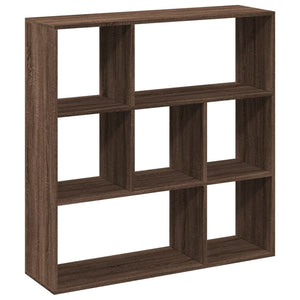 vidaXL Room Divider Bookcase Brown Oak 102x29x103.5 cm Engineered Wood