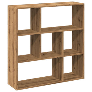 vidaXL Room Divider Bookcase Artisan Oak 102x29x103.5 cm Engineered Wood