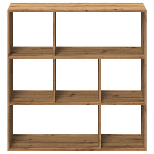 vidaXL Room Divider Bookcase Artisan Oak 102x29x103.5 cm Engineered Wood