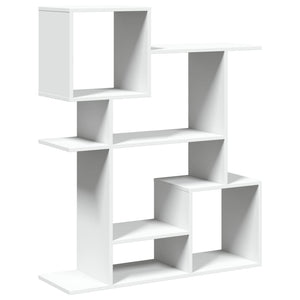 vidaXL Room Divider Bookcase White 92x29x112 cm Engineered Wood