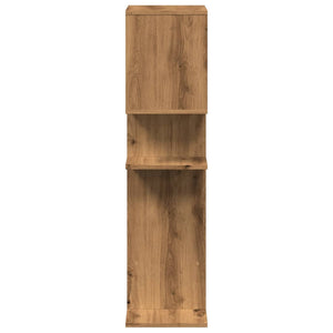 vidaXL Room Divider Bookcase Artisan Oak 92x29x112 cm Engineered Wood