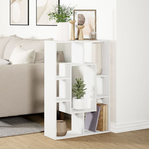 vidaXL Bookcase White 63x20x90 cm Engineered Wood