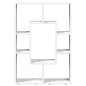 vidaXL Bookcase White 63x20x90 cm Engineered Wood