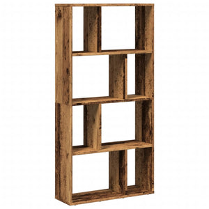 vidaXL Bookcase Old Wood 60x20x120 cm Engineered Wood