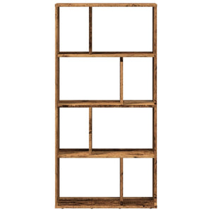 vidaXL Bookcase Old Wood 60x20x120 cm Engineered Wood