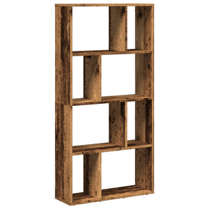 vidaXL Bookcase Old Wood 60x20x120 cm Engineered Wood