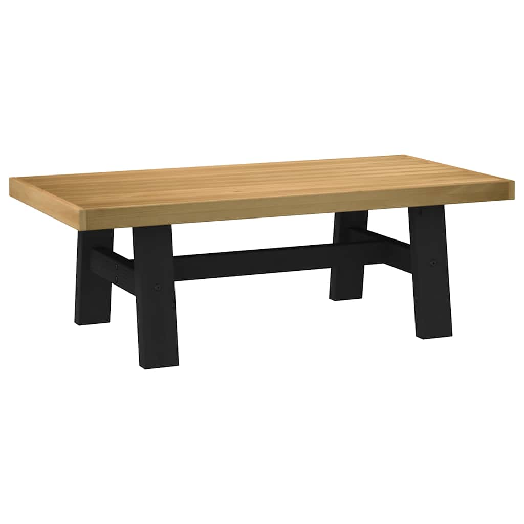 vidaXL Coffee Table NOAIN A-Shaped Legs 120x60x40 cm Solid Wood Pine