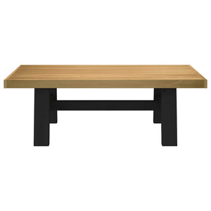 vidaXL Coffee Table NOAIN A-Shaped Legs 120x60x40 cm Solid Wood Pine