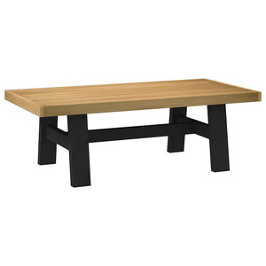 vidaXL Coffee Table NOAIN A-Shaped Legs 120x60x40 cm Solid Wood Pine